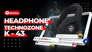 Techno Zone K 43 Gaming Headset Full Review