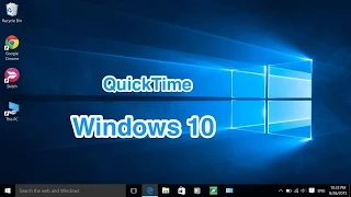 Install QuickTime on Windows 10