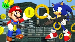 Mario VS Sonic: Coin War [Part 3 FINALE]
