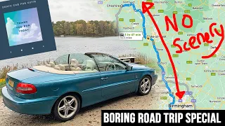 Roadtrip in my £1000 Volvo C70 Convertible - Cheap C70 Turbo Real World Review