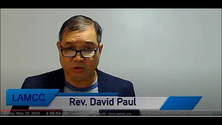 LAMCC FRev. David Paul ခွင့်လွှတ်ခြင်း [May 29, 2020]