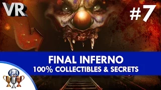 Until Dawn Rush of Blood 100% Psychotic -  Collectibles (All Skittles & Secrets) - Final Inferno