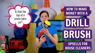 How to Make Money with a  Drill Brush and Product Review - House Cleaning