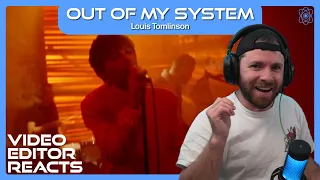 Video Editor Reacts to Louis Tomlinson - Out of my System