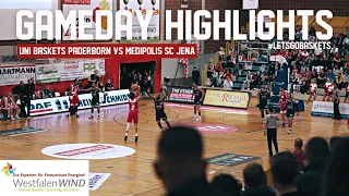Gameday Highlights: Uni Baskets Paderborn vs. Medipolis SC Jena 100 - 84 Playoffs - Game 2