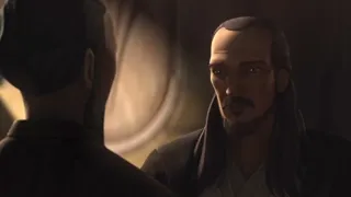 Qui Gon Talks About Obi-Wan With Dooku | Tales Of The Jedi