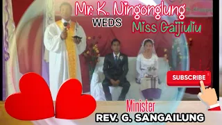 Wedding video|MrK.Ningonglung WEDS Miss Gaijiuliu| Minister Rev.G.Sangailung|Lubanglong 23 Fb.2013