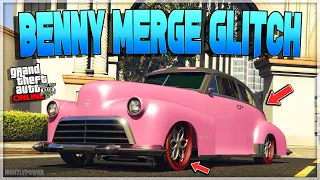 STILL WORKING GTA 5 FULL CAR 2 CAR MERGE GLITCH HOW TO MAKE MODDED CARS BENNY MERGE GLITCH ANY CAR