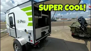 Coolest little Travel Trailer I've seen! E-Pro! A Bug-Out RV!