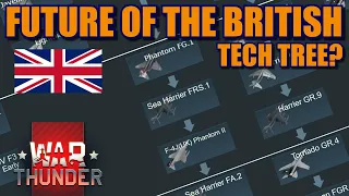 War Thunder How the British tech tree should be in the future!