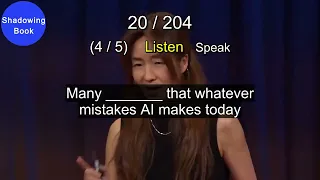 [ShadowingBook] Why AI Is Incredibly Smart and Shockingly Stupid | TED