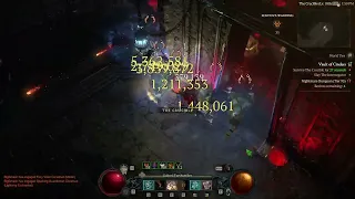 1:20 T95 Vault - Charge/Leap Barb - Diablo 4 - Season 3 (Starting from statue)