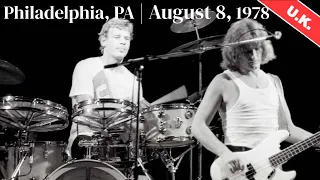 U.K. Live in Philadelphia, 1978/08/08