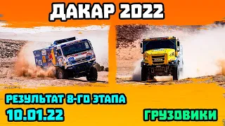 Дакар 2022 | Грузовики | Дмитрий Сотников Выиграл на Восьмом Этапе Dakar 2022 | 10.01.22