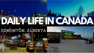 Canada की खून जमा देने वाली सर्दी |Daily life in Edmonton, Alberta |  -42 degree | Indian in Canada