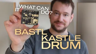 Kastle Drum - every feature explained - modular glitch-drummachine