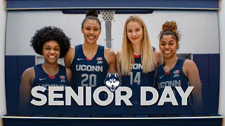 UConn Women's Basketball 2022 Senior Day Ceremony