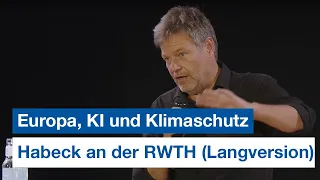 Vizekanzler an der RWTH: Im Dialog mit Robert Habeck