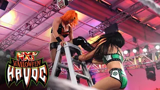 Toxic Attraction climb Scareway to Hell in Ladder Match: WWE NXT, Oct. 26, 2021