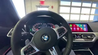 2021 BMW 3 Series Connect to Apple CarPlay