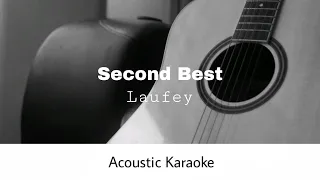 Laufey - Second Best (Acoustic Karaoke)