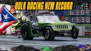 Hulk Racing Sigue haciendo historia esta vez en Asfalto 6.38 @213mph Bracketazo para PAPA 2024 OSW