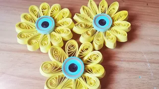 Quilling Flower Tutorial Part 1 Paper Crafting | Paper Quilling