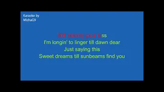 Dream a little dream of me - JAZZY - KARAOKE  Key: C