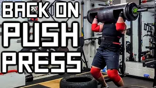 BACK TO PUSH PRESS | Strongman Log Press Session