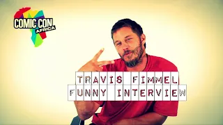 Travis Fimmel "Uncle Odin" funny interview 😍 || Comic Con Africa 2018