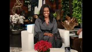 Michelle Obama in Ellen’s Hot Seat