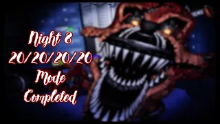 Five Nights at Freddy's 4 20/20/20/20 Mode Completed