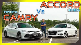 【车库试驾】直球对决！？Toyota Camry Vs Honda Accord