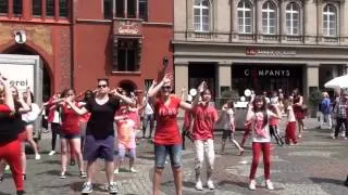 Flashmob roundabout Basel