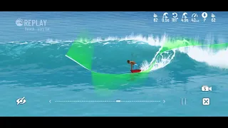 Crazy Barrel at Pipes (True Surf)