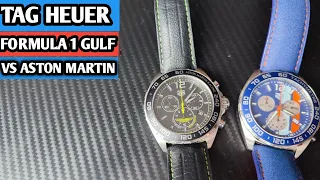 Tag Heuer Gulf vs Aston Martin,Tag heuer gulf review,tag heuer