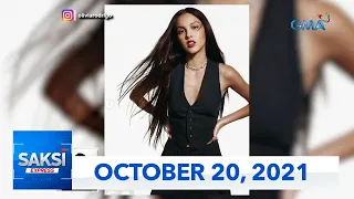 Saksi Express: October 20, 2021 [HD]