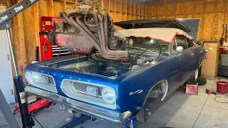 1967 Plymouth Barracuda Slant 6 Low Budget Rebuild