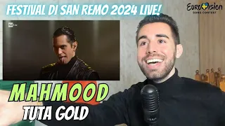 SPANISH REACTS 🇮🇹 MAHMOOD "TUTA GOLD" | FESTIVAL DI SAN REMO 2024 | ITALY EUROVISION 2024 live