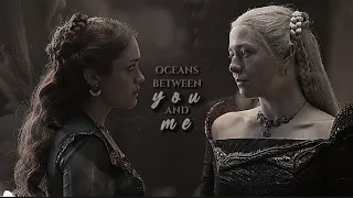 rhaenyra and alicent - oceans between you and me [house of the dragon, 1x07]