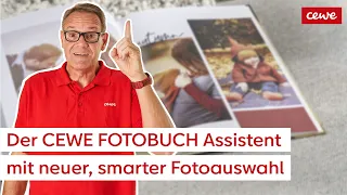 Der CEWE FOTOBUCH Assistent mit neuer, smarter Fotoauswahl