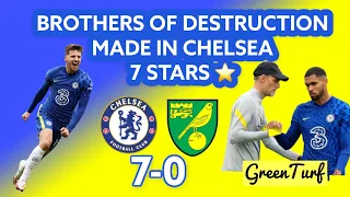 CHELSEA 7-0 NORWICH ~ TUCHEL KILLING MACHINE IN FULL EFFECT ~ MOUNT HAT-TRICK REVIEW/REACTION