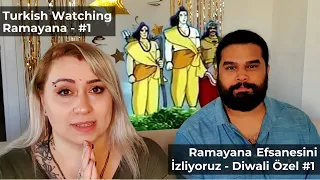 Turkish Watching #Ramayana- Diwali Special |Ramayana Efsanesini İzliyoruz -Diwali Özel #1|Türkçe