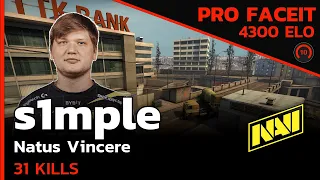 s1mple plays FACEIT with NIP female roster 🔥 w/Qiyarah/Nayomy/jenkon (OVERPASS) / CSGO POV