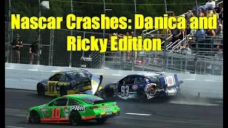 Nascar Crashes: Danica and Ricky Edition
