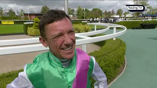St Leger winner? Arrest and Frankie Dettori cruise to victory in the Geoffrey Freer - Racing TV