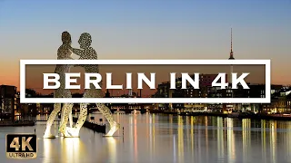 5 Minutes of BERLIN | GERMANY Beautiful Aerial Drone Stock Footage in 4K