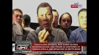 QRT: PRRD, nag-sorry sa mga mangingisdang ang tingin sa gobyerno ay ...