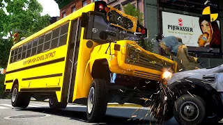 GTA 4 Crazy School Bus Ep.1