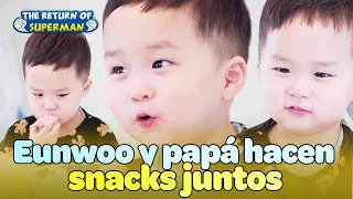 [ESP SUB] Eunwoo💙 Preparándonos para los 100 días de Jongwoo 👶🏻 |The Return of Superman| KBS 230910